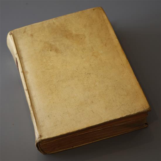 Solis, Antonio de, 1610-1686. - Istoria della conquista del Messico della Popolazione …, 2nd edition, vellum, 8vo,